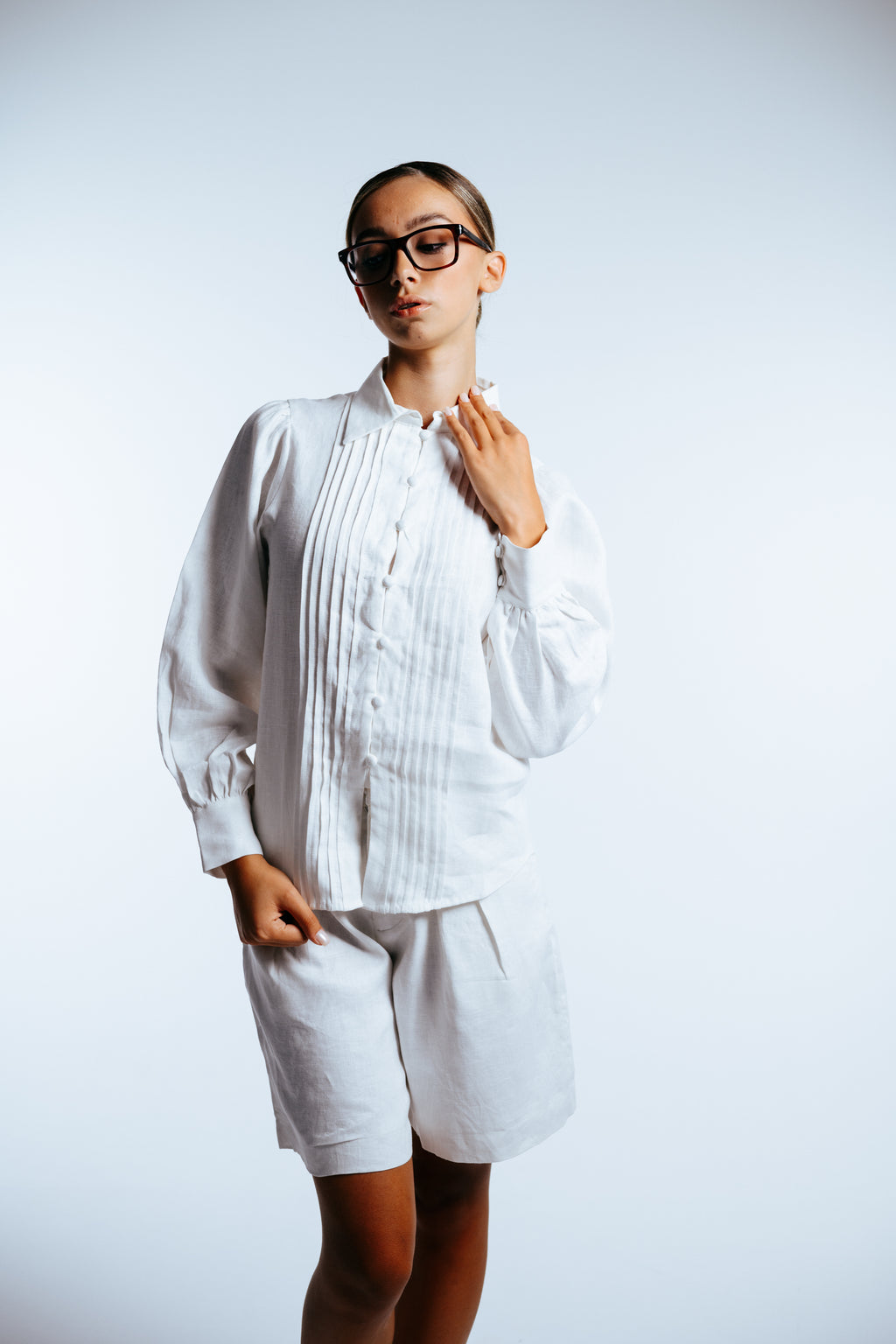 Heritage Pleat Detail Shirt