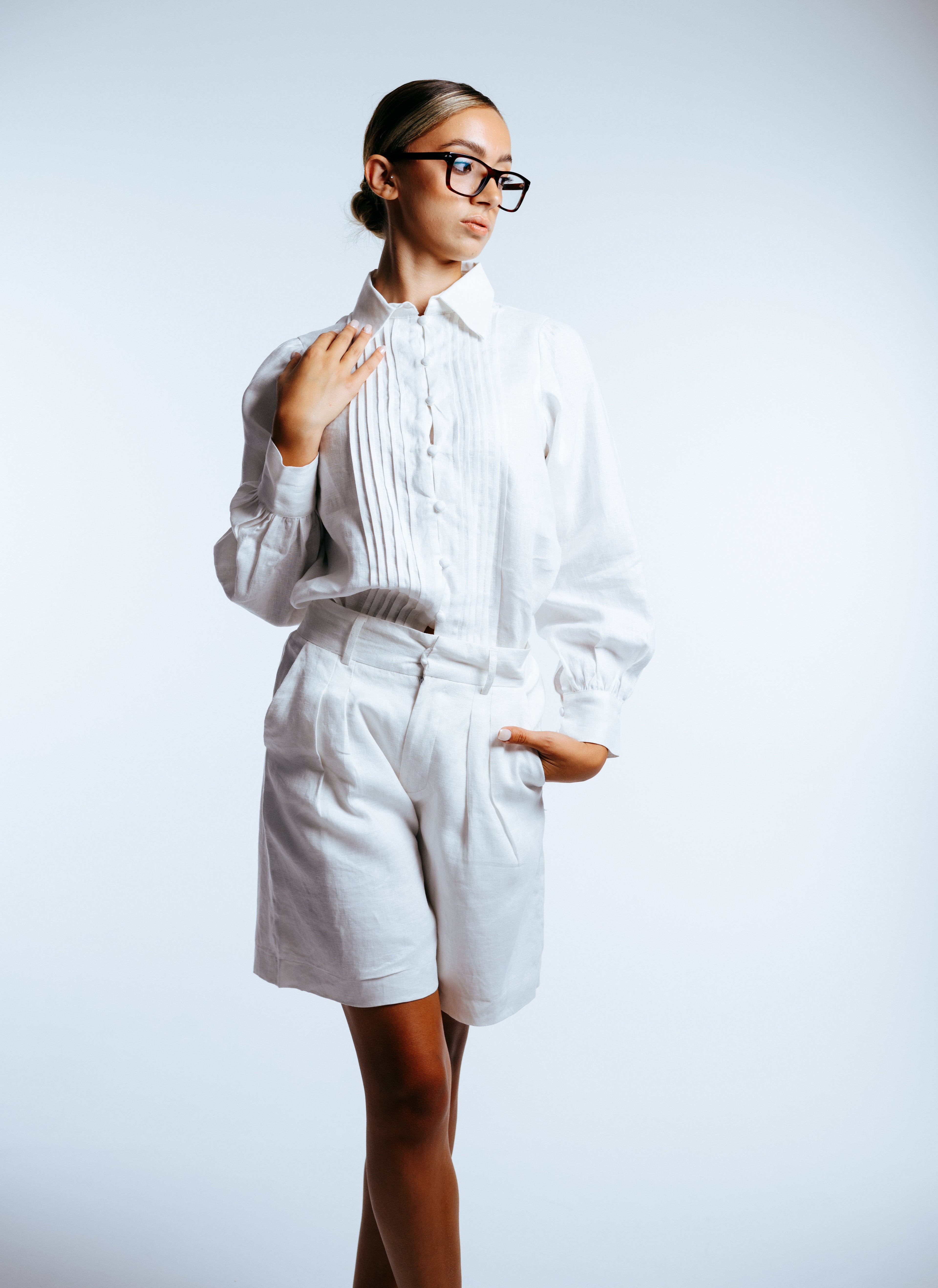 Heritage Pleat Detail Shirt